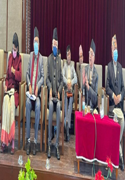 एमाले संसदीय दलको बैठक बस्दै