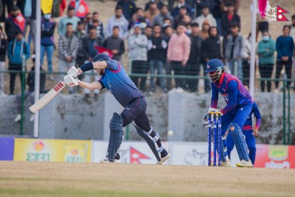 विश्व कप क्रिकेट लिग–२ मा नेपाल नामिबियासँग दोस्रो खेलमा पनि पराजित