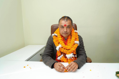 गगनले सम्हाले कांग्रेस सभापतिको पदभार