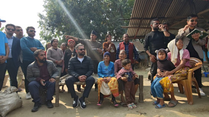 बालेन फेरि चुनावी अभियानमा झापा (फोटो फिचर)