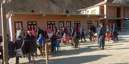 बाजुराकाे बूढीनन्दा ५ मा मतदान सम्पन्न, ५ सय ९७ मत खस्याे