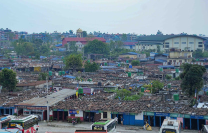 सरकारले वैकल्पिक व्यवस्था नगरेसम्म नहट्ने अडानमा पोखराका सुकुम्बासी