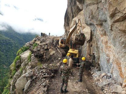 नेपाली सेनाद्वारा कोशी कोरिडोरको १०.८१ किमि सडक हस्तान्तरण