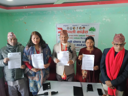 नेपाली कांग्रेस कैलाली–३ का प्रतिनिधिसभा उम्मेदवार बडुवालको घोषणापत्र सार्वजनिक
