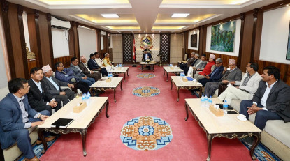सत्ता साझेदार दलका शीर्ष नेताहरूको बैठक बस्दै