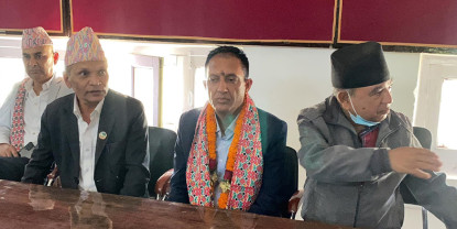 तनहुँ–१ मा गोविन्द भट्टराईले गरे मनोनयन दर्ता