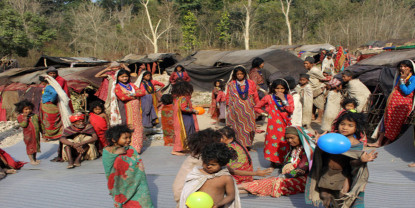 राउटे बस्तीमा दसैँको चटारो