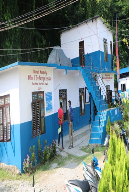 भीमाद नगरपालिकाको सेवा अनिश्चितकालका लागि बन्द
