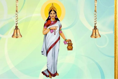 नवरात्रको दोस्रो दिन ब्रह्मचारिणीको पूजा गरिँदै