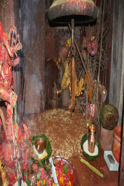 गोरखा दरबारको दसैँघरमा बिधिपूर्वक जमरा राखियो