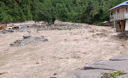 दोलखामा बाढीले बगायो ६४ वर्षीया जाङ्मु शेर्पालाई