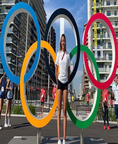 टोकियो ओलम्पिकः पौडीवाज गौरिकाले बनाइन् राष्ट्रिय कीर्तिमान