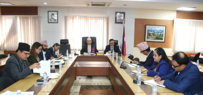 पश्चिम एसियामा रहेका नेपालीको सुरक्षाका लागि परराष्ट्र मन्त्रालयमा  बैठक सम्पन्न
