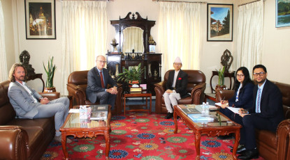 परराष्ट्र सचिव राई र अष्ट्रेलियाली राजदूत अन्स्र्टबीच शिष्टाचार भेटवार्ता