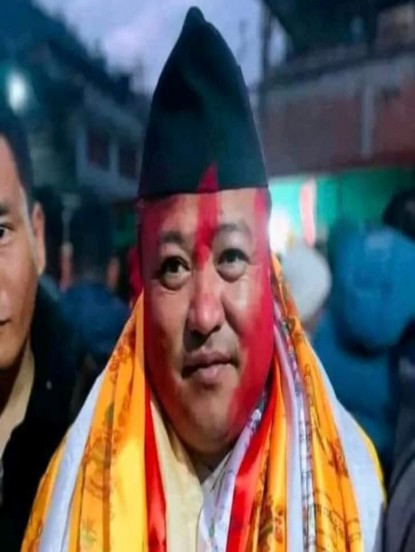 सिन्धुपाल्चोक कांग्रेस सभापतिमा लामा