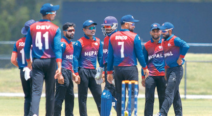 नेपालले युएईसँग कात्तिक २८ गतेदेखि सिरिज खेल्ने