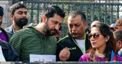 रवि लामिछाने किन बिहानै पुगे कांग्रेसको पार्टी कार्यालय?