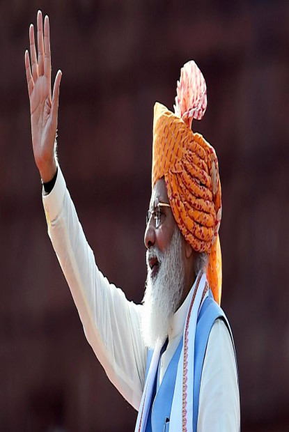 भारतमा स्वतन्त्रता दिवस मनाइदैँ, प्रधानमन्त्री माेदीले दिए यस्ताे प्रतिकृया