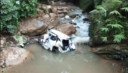 पाल्पाको बराङ्ग्दी खोलामा जीप खस्दा ६ जनाको मृत्यु