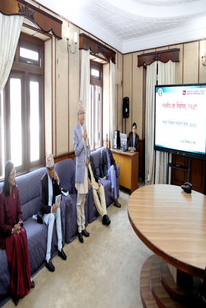 निर्वाचनको तयारी तीव्रः संयुक्त निर्वाचन सञ्चालन केन्द्र कार्यान्वयनमा