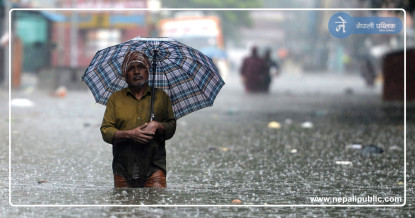 मनसुनको प्रभाव देशभर: भारी वर्षाको सम्भावना