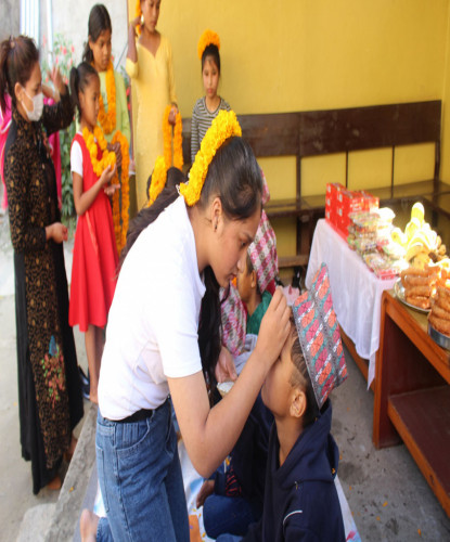 बालगृहमा सामूहिक भाइटीका