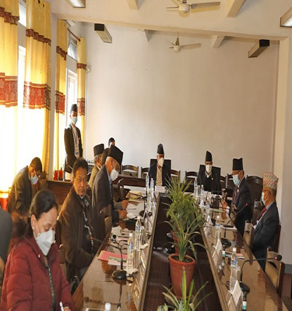 सभामुख सापकोटाले बोलाएको सर्वदलीय बैठक सुरू, महाअभियोग र एमसीसी एजेण्डा 