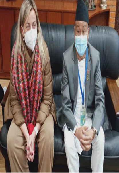 स्पेनका सभामुख नेपाल भ्रमणमा