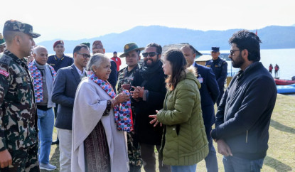 प्रधानमन्त्री कार्की रारा भ्रमणपछि चन्दननाथ मन्दिर दर्शनका लागि पुगिन् जुम्ला