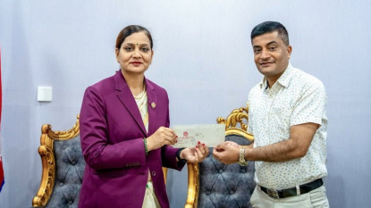 आयुर्वेद परिषद्को रजिस्ट्रारमा डा. अर्याल, मन्त्री मेहतासमक्ष लिए शपथ