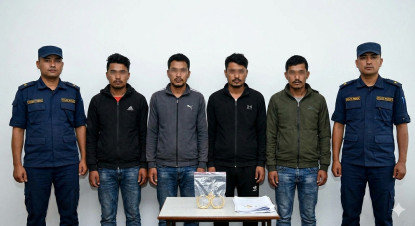 महिलामाथि कुटपिट गरी गरगहना लुट्ने चार जना पक्राउ