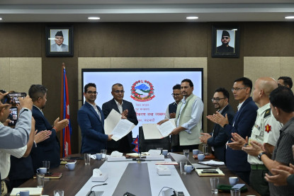 विपद्मा खोजी र उद्धारका लागि हेलिकप्टर, ड्रोनको प्रयोग गर्न प्राधिकरण र निजी क्षेत्रबिच सम्झौता