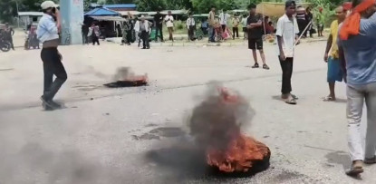 सुनसरी घटनाको विरोधमा राजविराजमा प्रदर्शन, बुझाइयो ज्ञापनपत्र