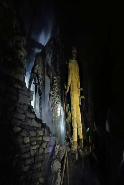 जुम्लामा आगलागी हुँदा चार बालबालिकाको मृत्यु