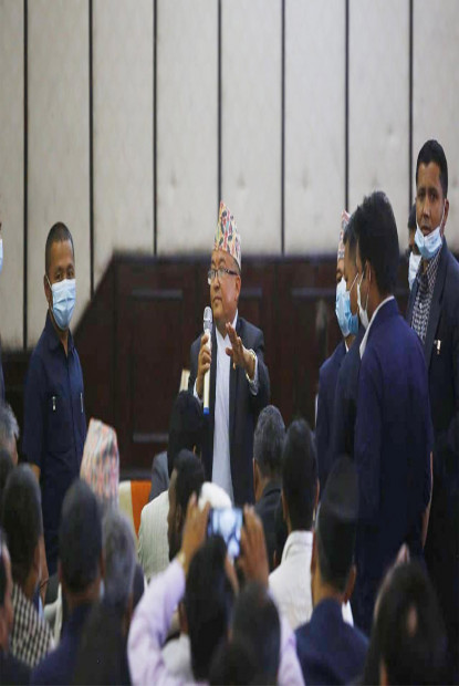 आचारसंहिता कार्यान्वयन गर्ने राजनीतिक दलको प्रतिवद्धता