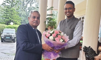 भारतीय राजदूत श्रीवास्तव काठमाडौंमा
