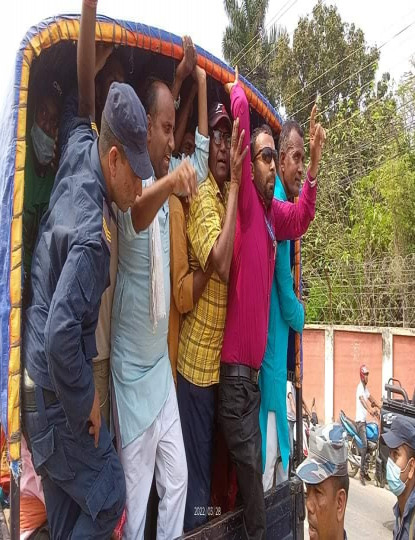 मुख्यमन्त्री तथा मन्त्रिपरिषद् कार्यालय घेराउ गर्न पुगेका ३९ जना पक्राउ