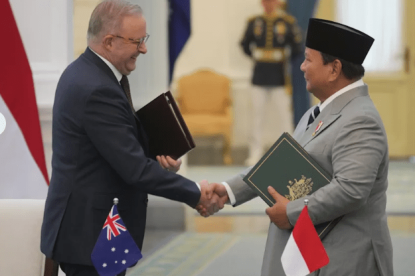 अष्ट्रेलिया र इन्डोनेसियाद्वारा नयाँ सुरक्षा सन्धिमा हस्ताक्षर
