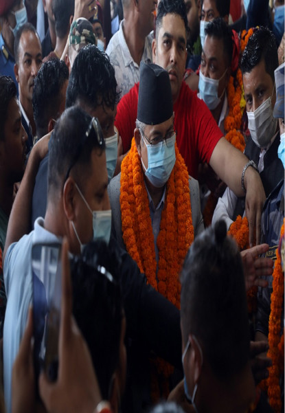 गृहमन्त्री खाँण गृह जिल्लामा