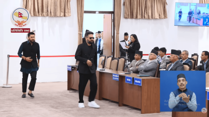 संसद्मा आकस्मिक रूपमा छिरेका प्रधानमन्त्री बालेन २० मिनेट मात्रै बसेर फर्किए