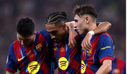 बार्सिलोनाको प्रभावशाली प्रदर्शनसहित स्पेनिस सुपरकप फाइनलमा