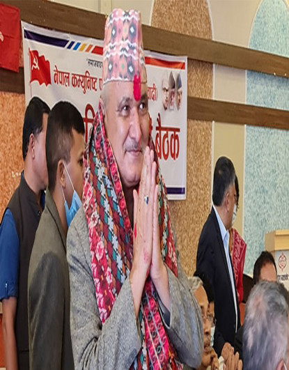 नेकपा एमाले केन्द्रिय सदस्य भानुभक्त जोशी नेकपा एसमा प्रवेश