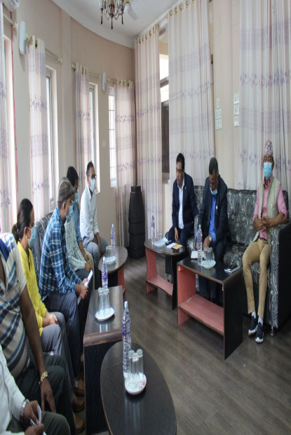 स्वास्थ्यमन्त्रीसहितको छानबिन टोली बीपी प्रतिष्ठानमा