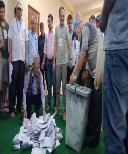 धनगढी उपमहानगरको मतगणना सुरु 