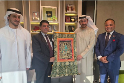 नेपाल–यूएईबीच द्विपक्षीय व्यापार र लगानी सहकार्यमा जोड