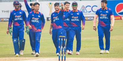 नेपालले कुवेतलाई दियो २ सय ८२ रनको लक्ष्य