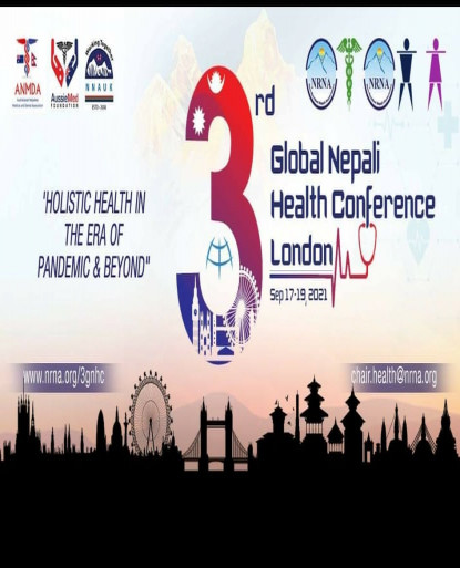 एनआरएनए तेस्रो विश्व नेपाली स्वास्थ्य सम्मेलन लन्डनमा