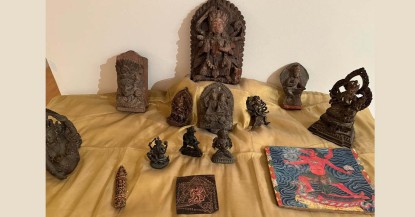 अमेरिकी नागरिकले संकलन गरेका नेपाली मुर्तीहरु फिर्ता आयो