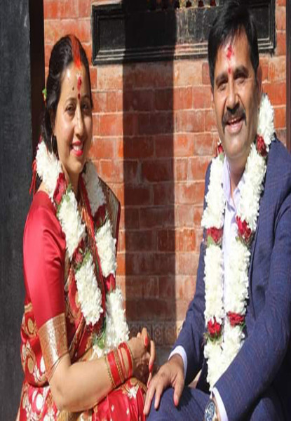 विवाह बन्धनमा बाँधिए मनोज गजुरेल