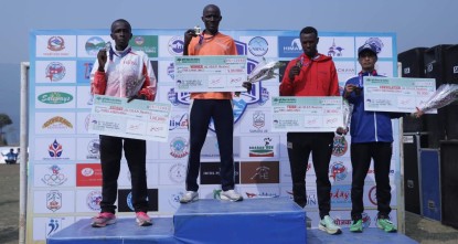 पोखरा म्याराथनका विजेता बने केन्याली धावक